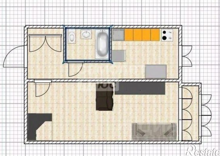 1-комн квартира Ударная улица, 90,  д. 90