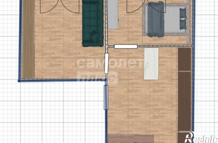 2-комн квартира ул Промышленная, 13,  д. 13