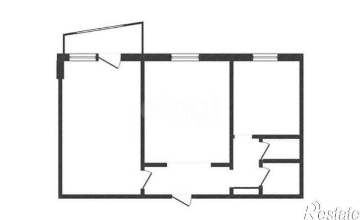 2-комн квартира переулок Гастелло, 4/1,  д. 4/1