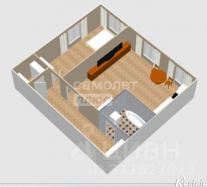 2-комн квартира улица Александра Можайского, 3,  д. 3