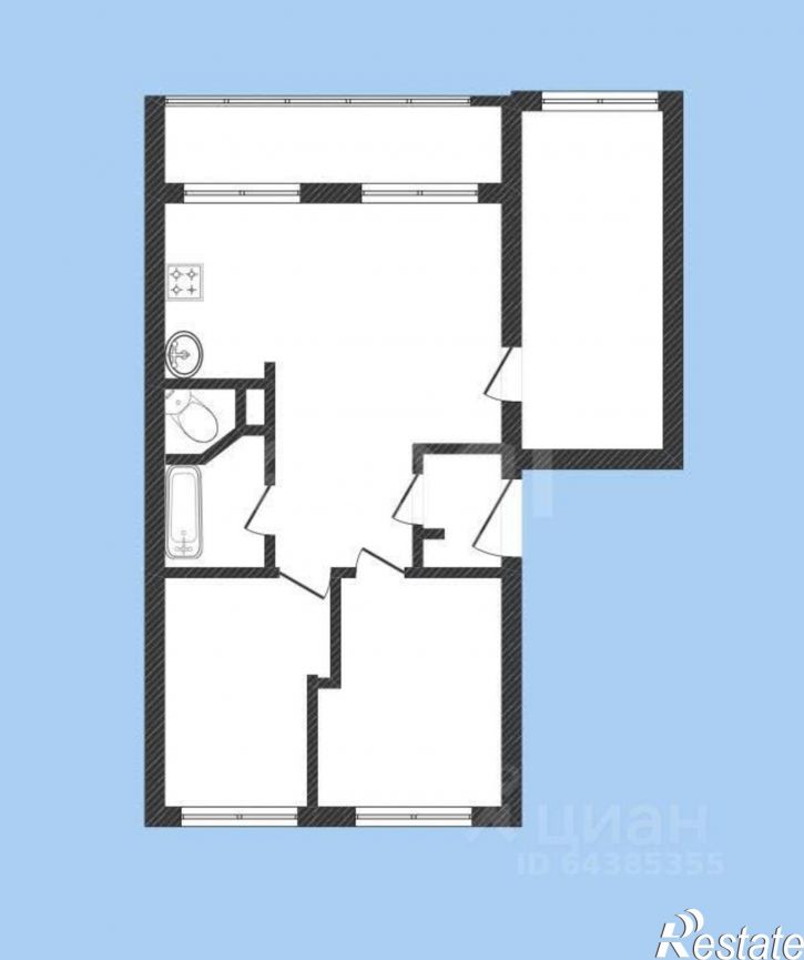 3-комн квартира ул имени Героя Советского Союза Красильникова, 227/2,  д. 227/2