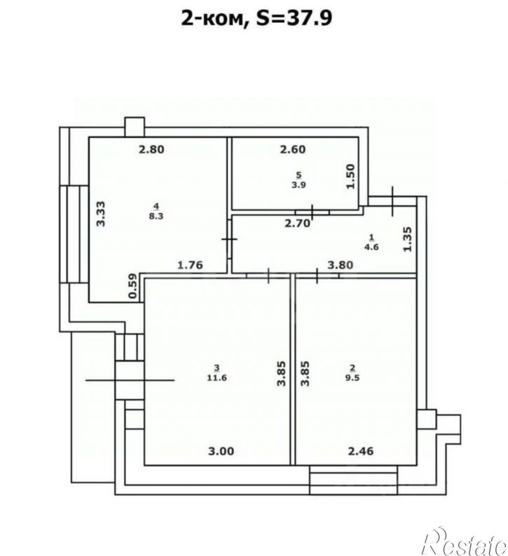 2-комн квартира ул 2-я Зеленая, 99,  д. 99