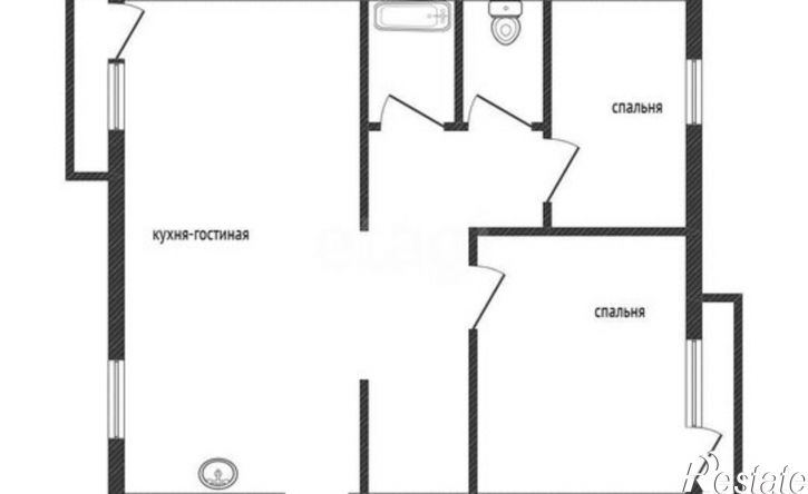 3-комн квартира ул Краснооктябрьская, 64,  д. 64