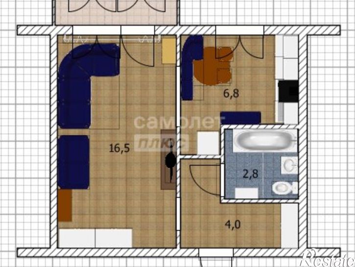 1-комн квартира ул Льнокомбинат, 15г,  д. 15г