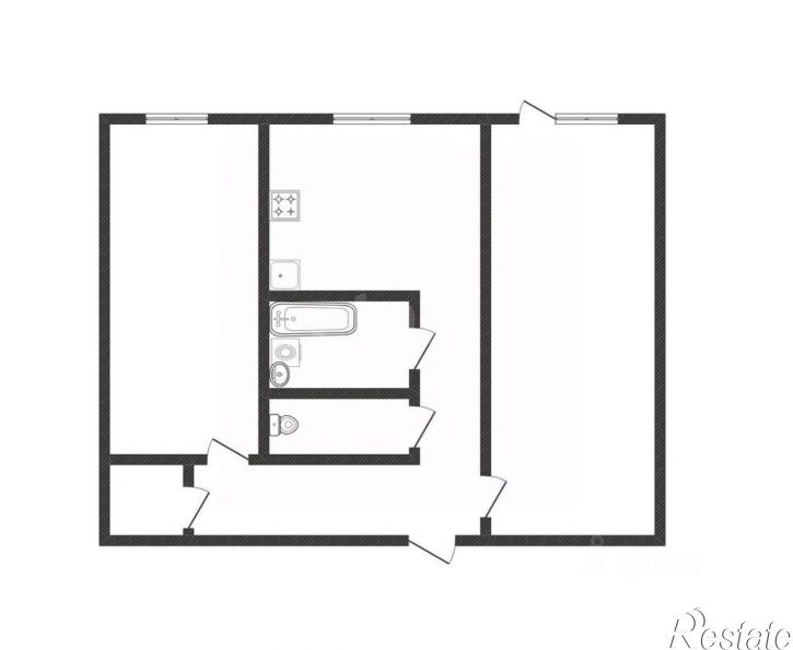 2-комн квартира ул Ильи Мухачева, 143,  д. 143