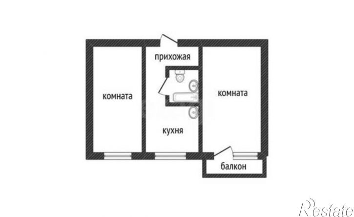 2-комн квартира ул Промышленная, 8,  д. 8