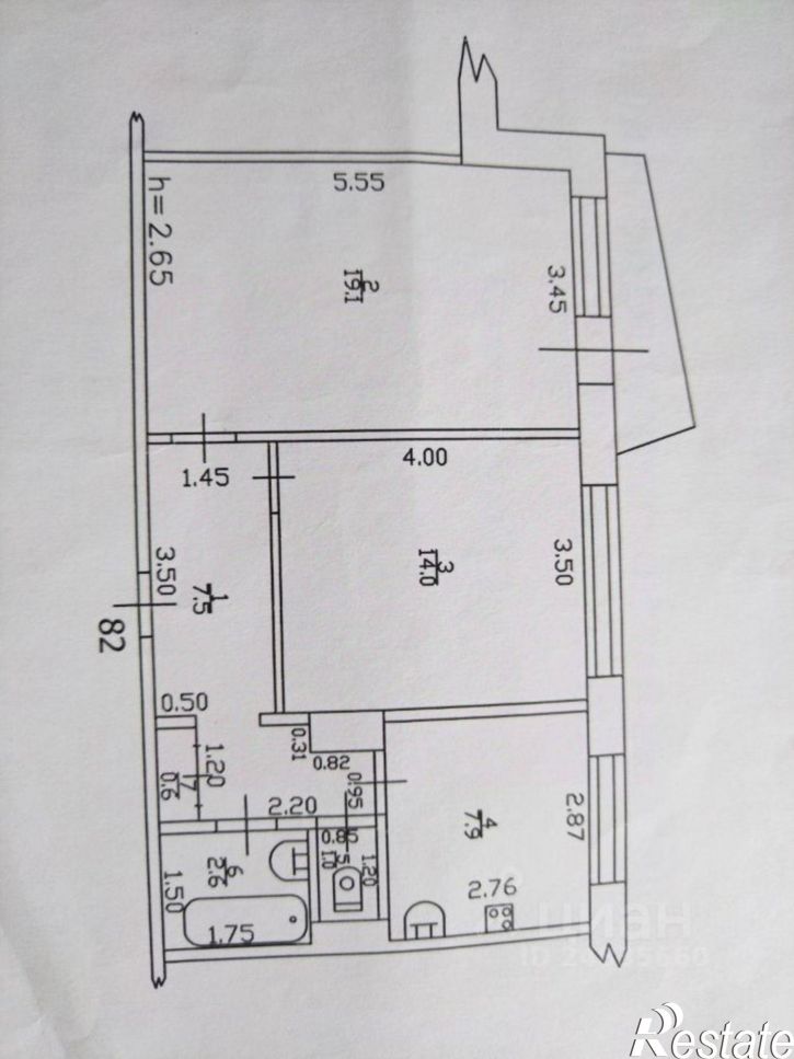 2-комн квартира ул Стахановская, 3,  д. 3
