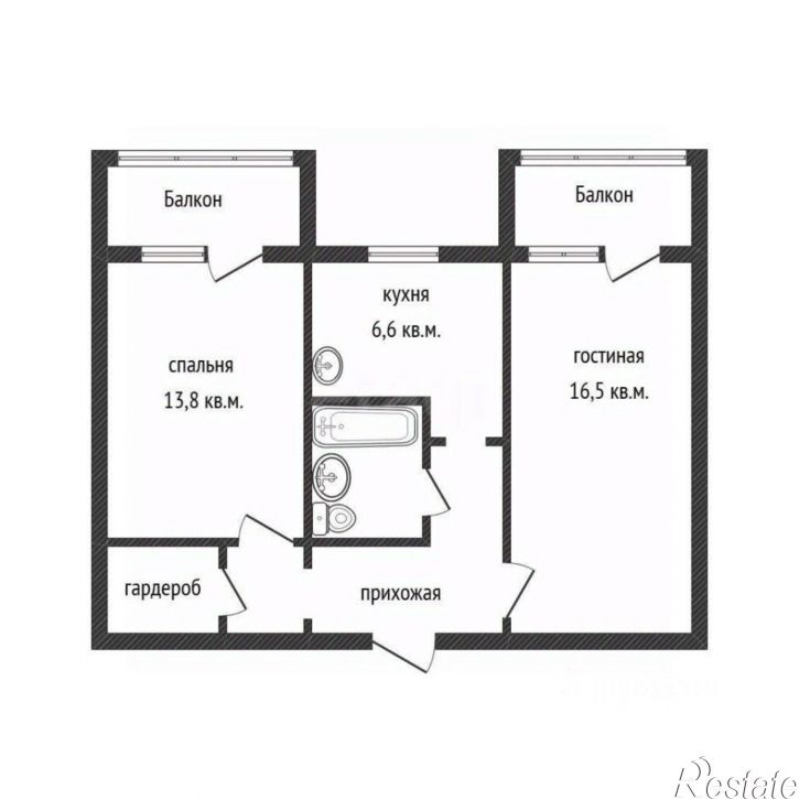 2-комн квартира ул Ильи Мухачева, 230,  д. 230