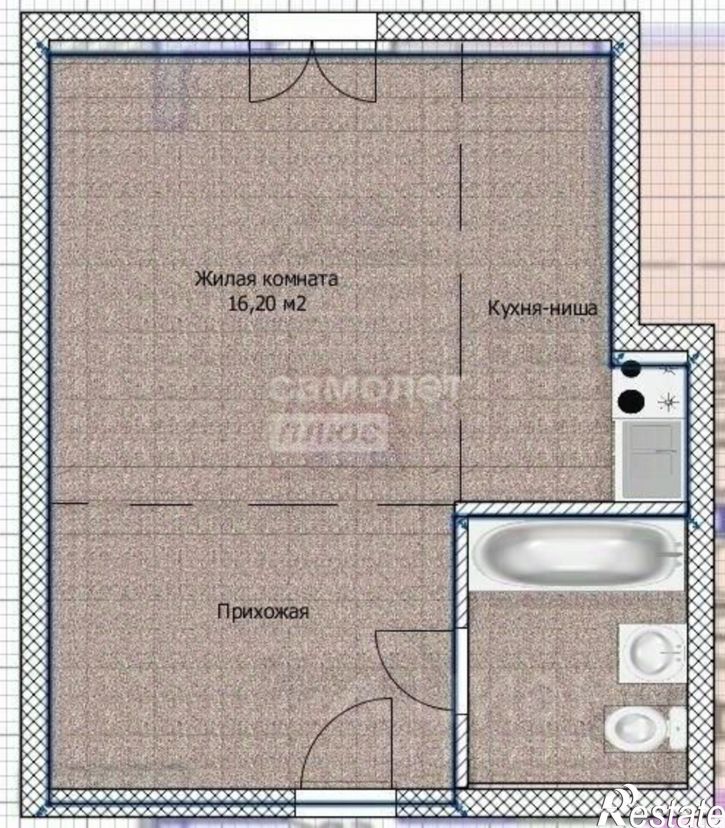 1-комн квартира ул Приобская, 7,  д. 7