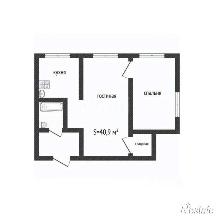 2-комн квартира ул Михаила Митрофанова, 33,  д. 33