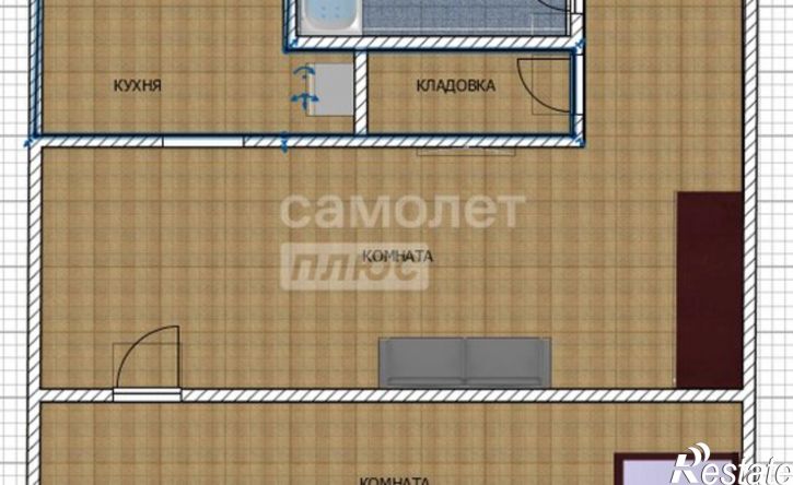 2-комн квартира ул Ленинградская, 62/1,  д. 62/1