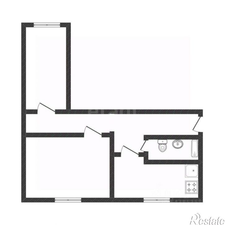 2-комн квартира улица Воинов-Интернационалистов, 85,  д. 85