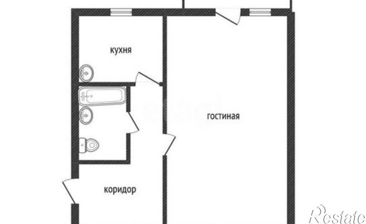 1-комн квартира ул Ленинградская, 109,  д. 109