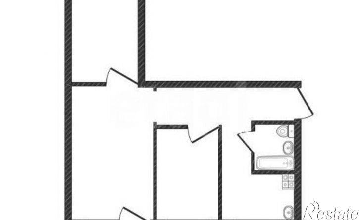 3-комн квартира ул Петра Мерлина, 15,  д. 15