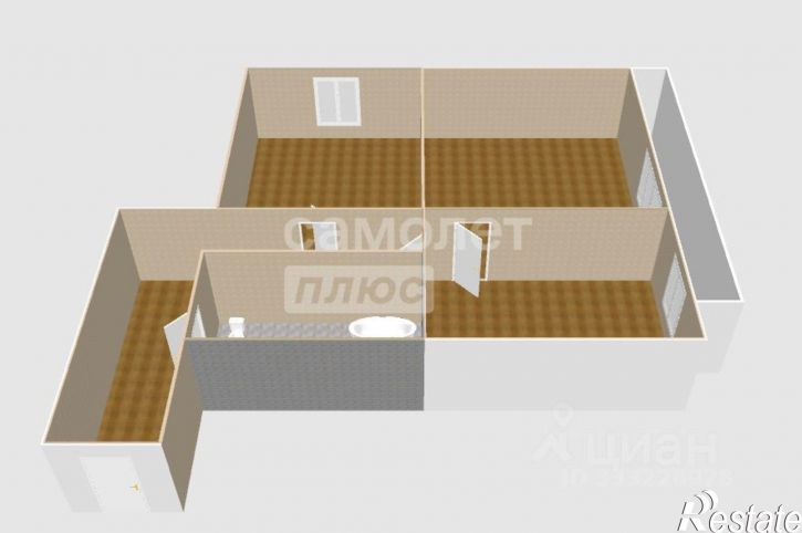 2-комн квартира улица Михаила Митрофанова, 2,  д. 2