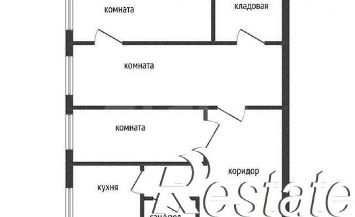 3-комн квартира Горно-Алтайская улица, 54/1,  д. 54/1