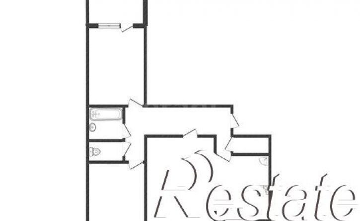 3-комн квартира улица Декабристов, 12,  д. 12